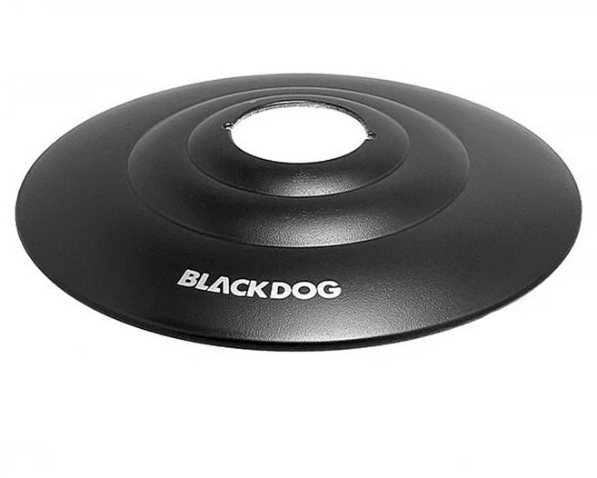 BLACK DOG 黑狗 燈塔露營燈 燈罩, 黑色, 1個