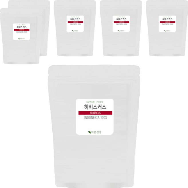 바른건강 히비스커스 분말, 200g, 6개
