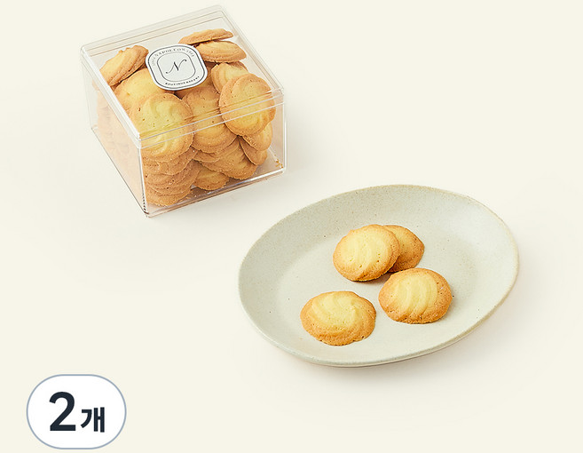 나폴레옹베이커리 버터쿠키, 120g, 2개