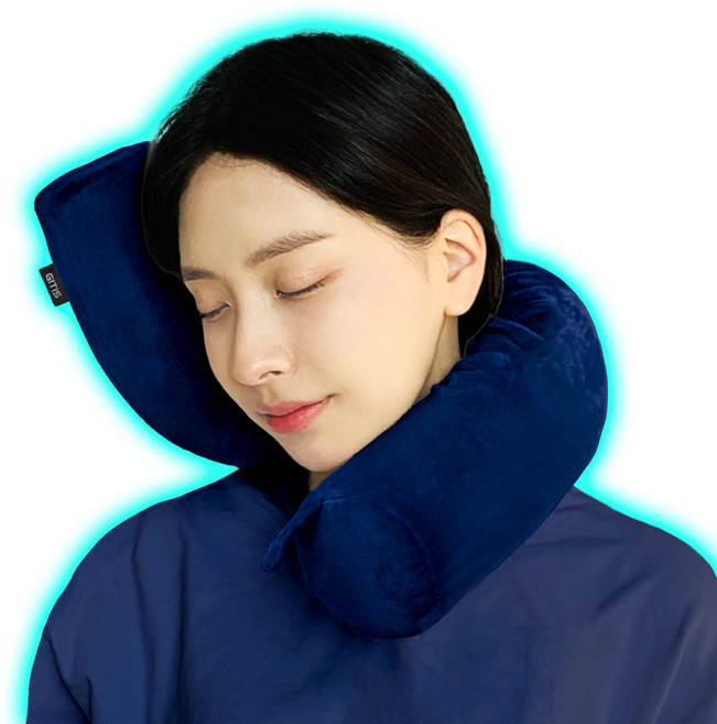 지티스 기내용 여행용 목베개 목쿠션