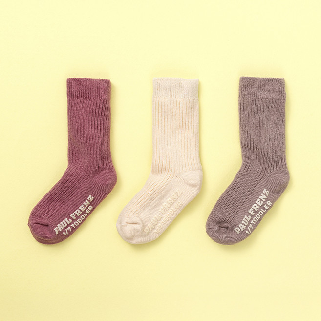 폴프랜즈 아동용 원사이즈 양말 3켤레 세트