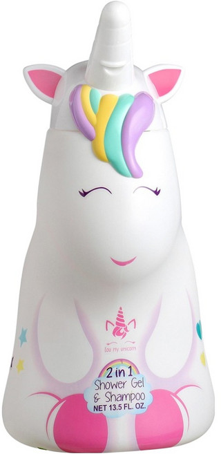 Eau My Unicorn 獨角獸 2合1沐浴洗髮精, 400ml, 1瓶