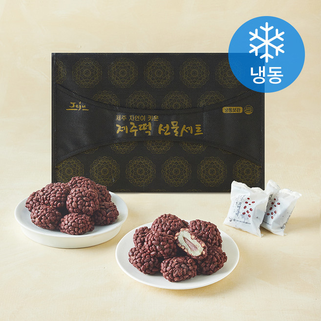 블루탐 오메기떡 (냉동), 60g, 1개입, 40개
