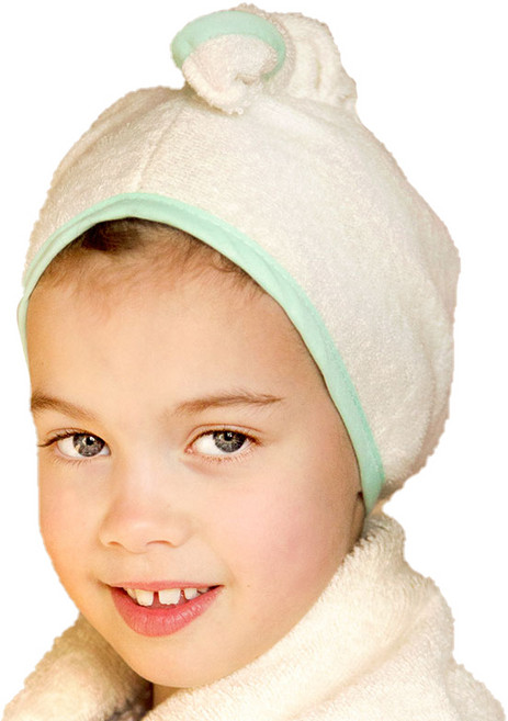 커들드라이 커들 트위스트 헤어타월, 민트, 1개