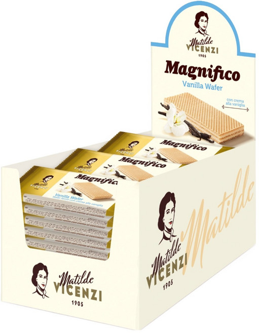 MATILDE VICENZI 維西尼 Magnifico 香草威化餅, 25g, 24個