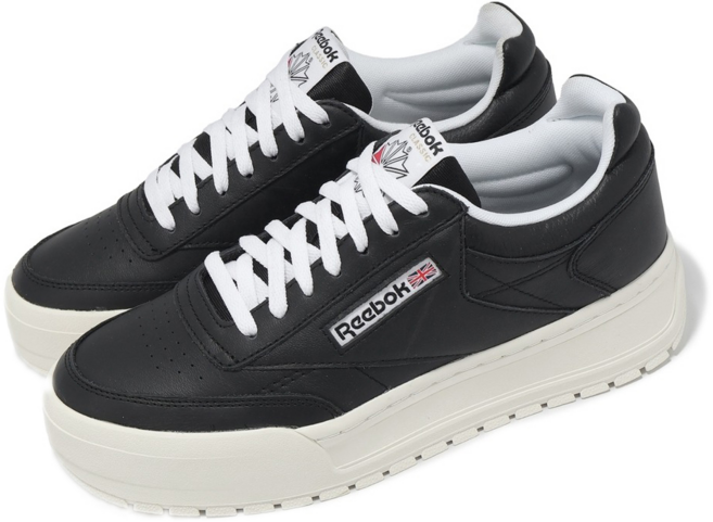 Reebok 銳步 Club C Megacourt 厚底復古情侶鞋