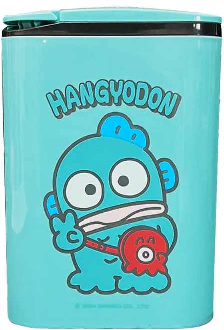HANGYODON 人魚漢頓 按壓式垃圾桶, 快樂出遊, 1個