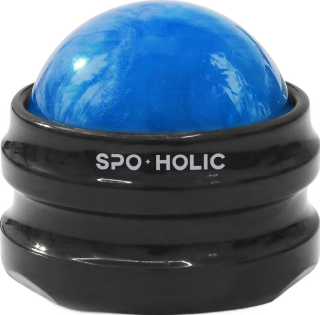 롤링 마사지볼, 블루, 1개