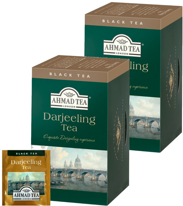 아마드티 다즐링 홍차 티백, 2g, 20개입, 2개