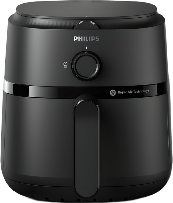 필립스 1000 시리즈 에어프라이어 6.2L, NA130/00, 블랙