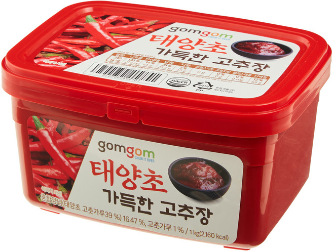 곰곰 태양초 가득한 고추장, 1kg, 1개