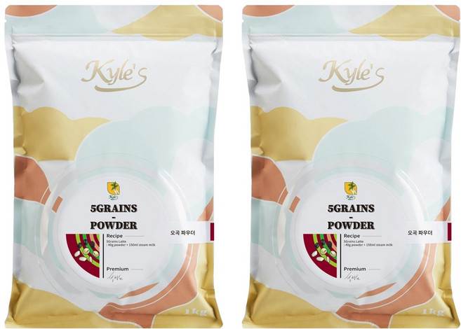 카일스 오곡파우더, 1kg, 2개, 1kg, 1개입