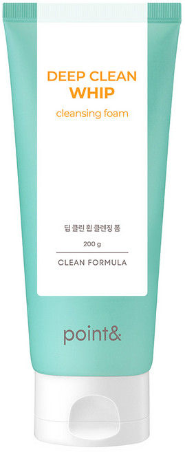 [비건뷰티] 포인트앤 딥클린 휩 클렌징 폼, 200g, 1개