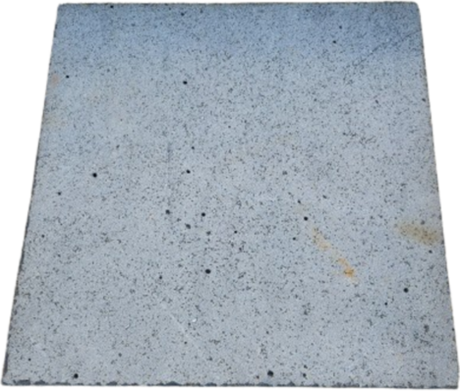 위드블럭 현무암 판석 500 x 500mm 두께 30mm 유/무공 랜덤, 혼합색상, 1개