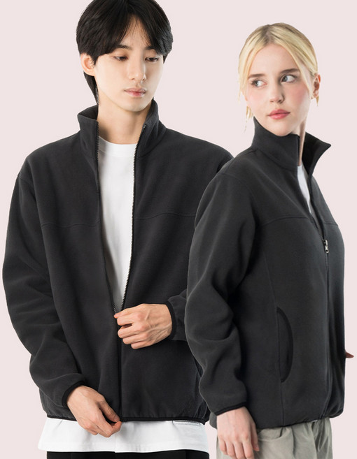 아르메데스 남녀공용 플리스 일자 후리스 집업 자켓 AR-609