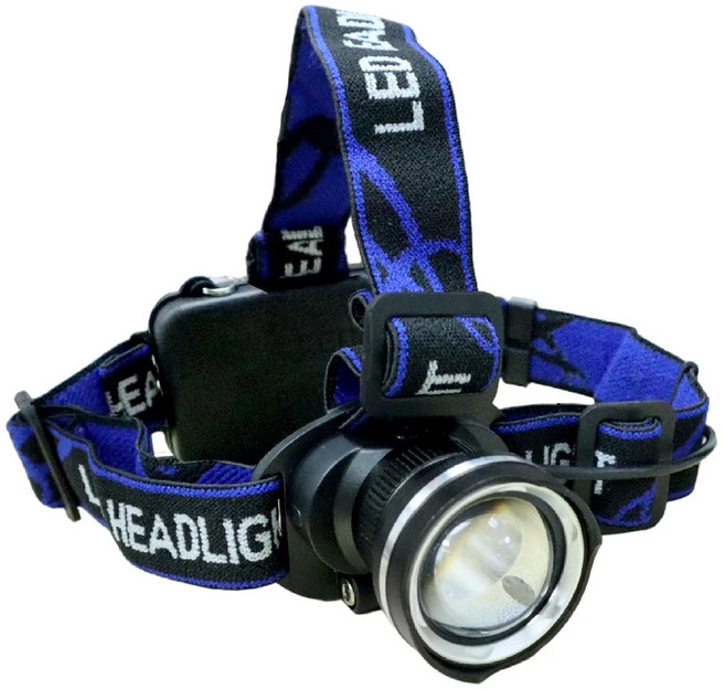 LED強光魚眼廣角頭燈 B款 3件組, 1組, Multicolor