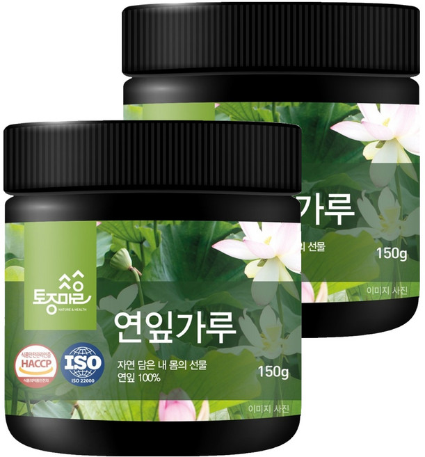 토종마을 연잎가루, 2개, 150g
