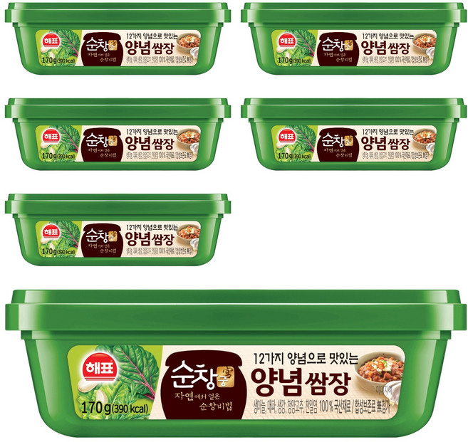 순창궁 12가지양념으로 맛있는 양념쌈장, 170g, 6개