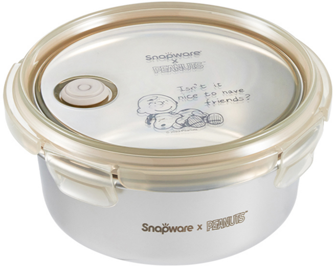 Corelle Brands 康寧餐具 Snapware 不鏽鋼保鮮盒, 容器 + 蓋子, 1個