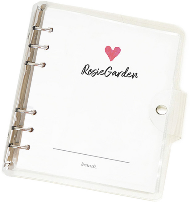 문구백서 커스텀 네컷 앨범, 25매, 투명