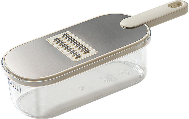 PINMOO 品沐 帶籃刨絲器 3刀 1.5L, 1個, 灰色