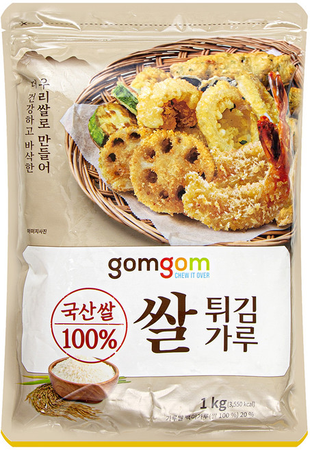 곰곰 쌀 튀김가루, 1kg, 1개