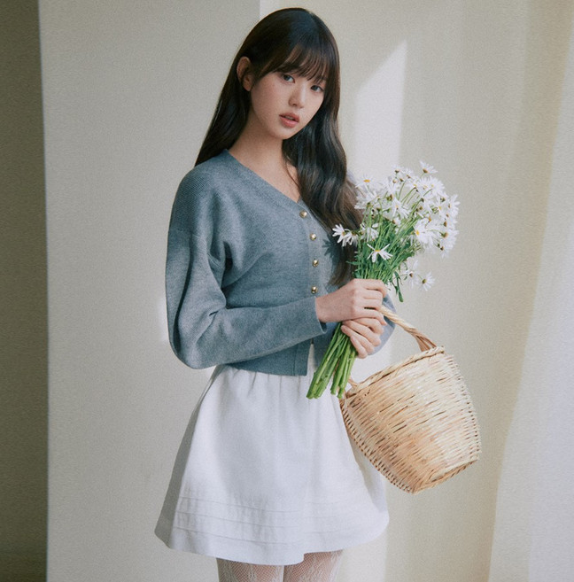 rolarola 女款蓬袖開襟衫