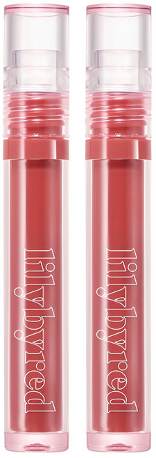 릴리바이레드 글래시 레이어 픽싱 립틴트, 01치키피치, 2개