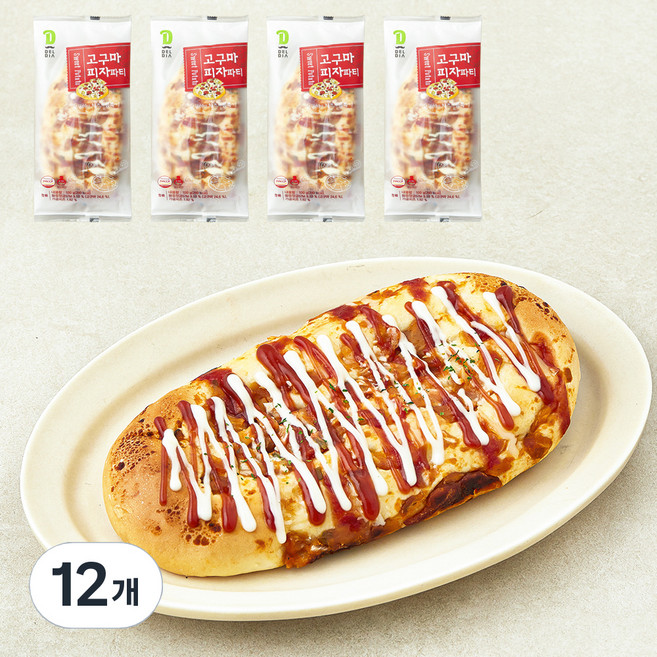 디엔비 고구마피자파티, 100g, 1개입, 12개