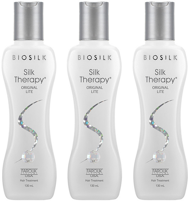 실크테라피 오리지널 라이트 헤어에센스, 3개, 130ml