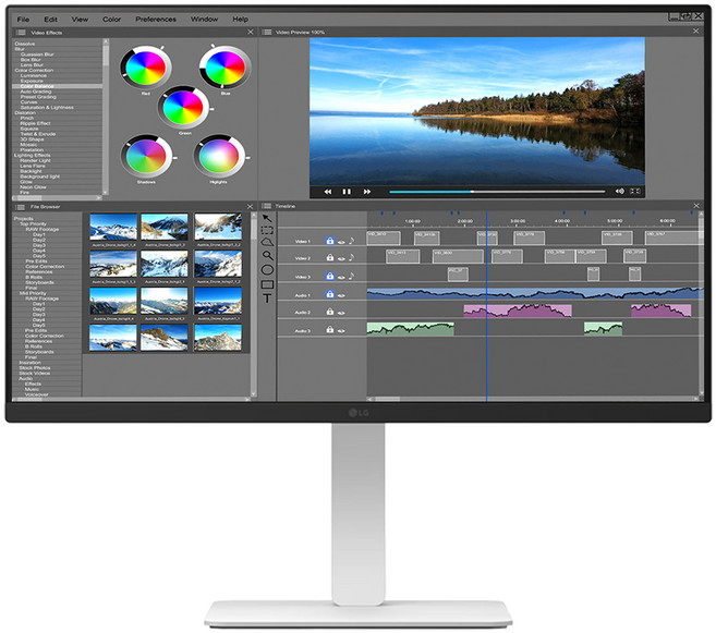 LG전자 4K UHD 모니터 방문설치, 68.4cm, 27US550
