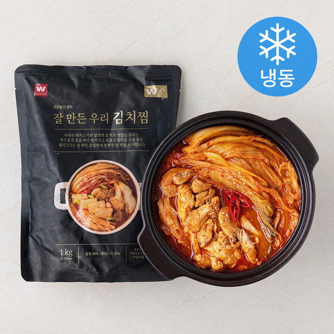 외갓집 더명작 잘 만든 우리 김치찜 (냉동), 1kg, 1개