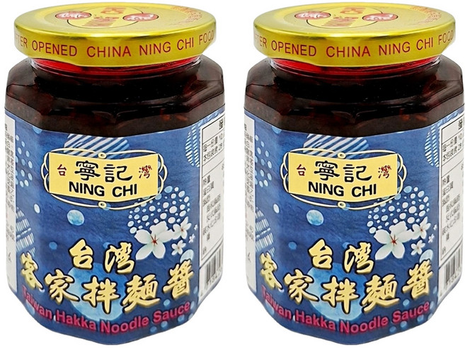 寧記 台灣客家拌麵醬, 280g, 2罐