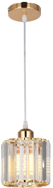 HONEY COMB 蜂巢燈飾 簡約水晶片餐廳吊燈(bl41272), 1入, 水晶