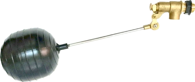 水塔浮球進水器, 北型 黑色 + 金色, 1個