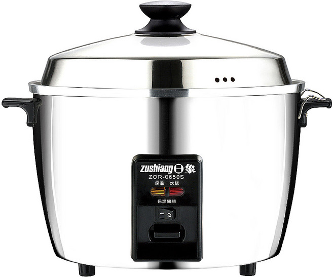 zushiang 日象 全不鏽鋼養生電鍋 6人份, ZOR-0650S
