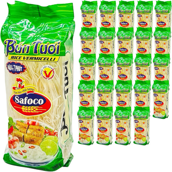 사포코 분토의 라이스 버미셀리 쌀국수면, 300g, 25개