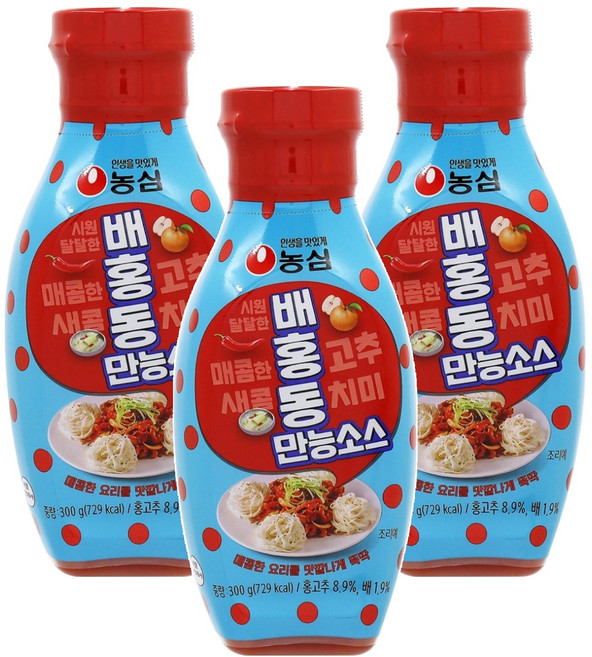 배홍동 만능소스, 300g, 3개