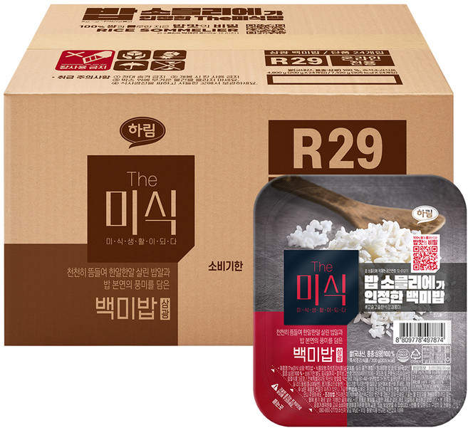 The Mishik 匠人 三光白米飯, 200g, 24個