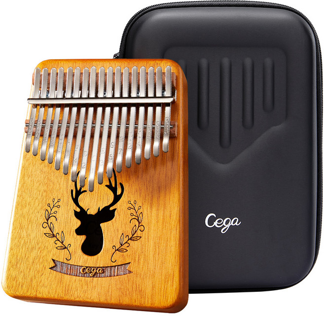 Cega 마호가니 17음계 올솔리드 칼림바 구성품 6종 세트, CKE00, 1개