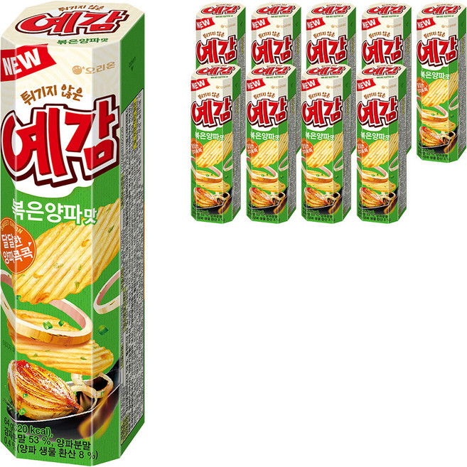 오리온 예감 볶음양파 2p, 64g, 10개