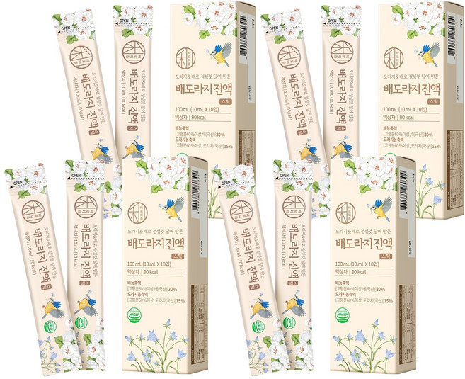 바로이즙 배도라지진액 스틱, 10ml, 40개