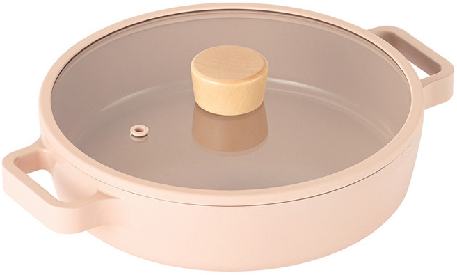 네오플램피카 인덕션 국산 오브제 전골냄비, 22cm, 미니피치, 1개