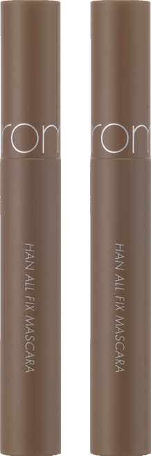롬앤 한올 픽스 마스카라 7g, L03 롱 헤이즐, 2개