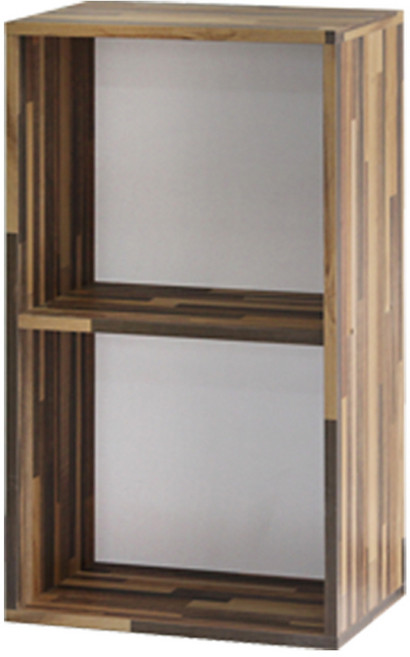 양지가구 공간박스 책장, 아카시, 2단