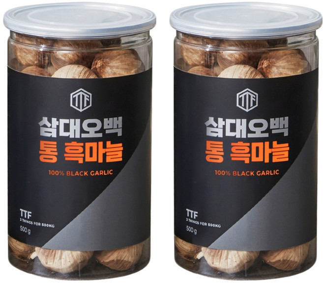 삼대오백 통 흑마늘, 500g, 2개