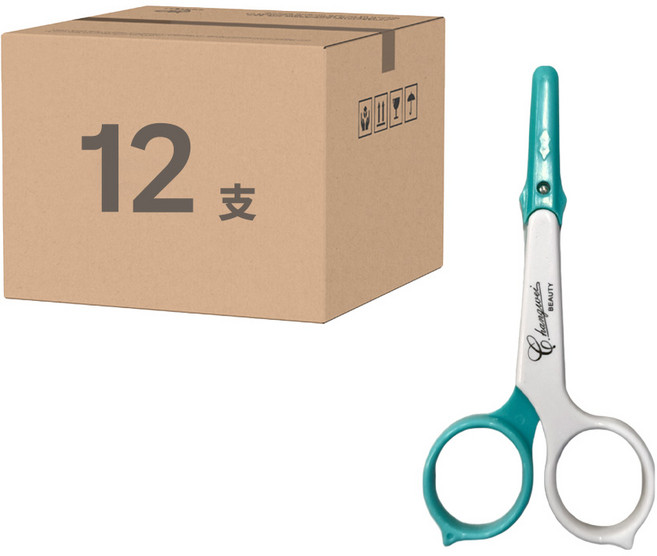 Little Pink Rabbit 粉彩小兔 精裝雙色彎剪, A42005, 12支