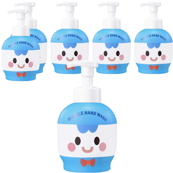 샤워메이트 브레드이발소 버블 핸드워시 윌크, 500ml, 6개