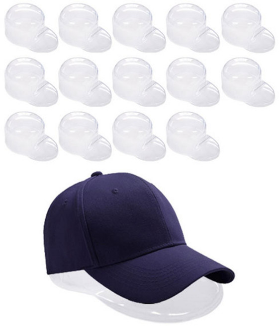 스타리움 야구모자 보호틀, 투명, 15개