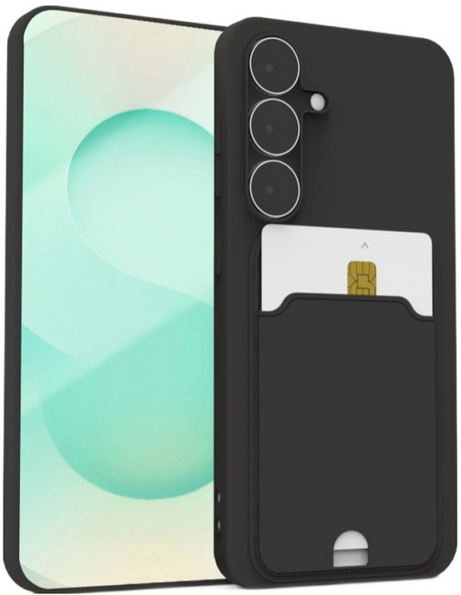 스메르 파스텔 카드 실리콘 카드수납 휴대폰 케이스